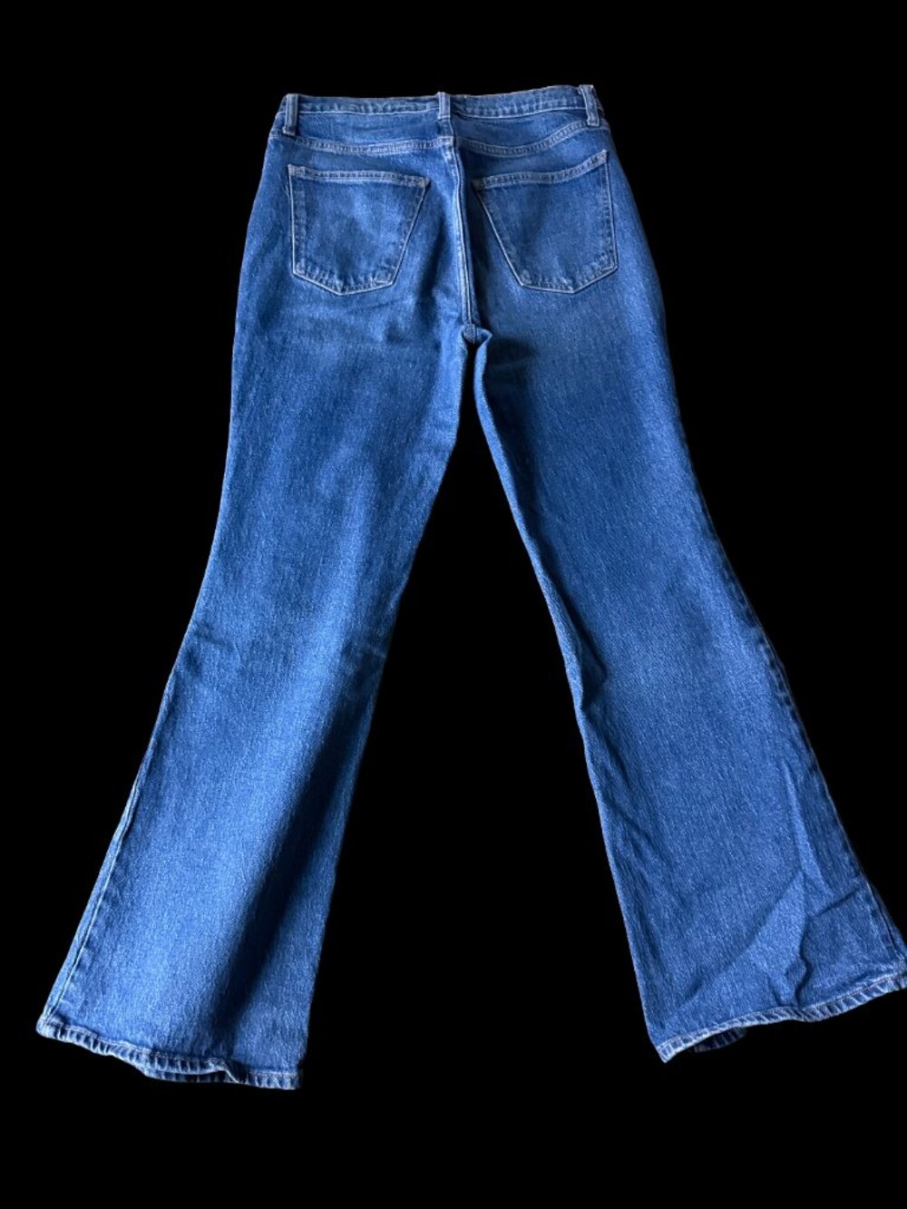Universal Thread High Rise Flare Bell Bottom Jeans Medium Wash, Size 8 - Picture 2 of 2